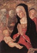 Francesco di Giorgio Martini Madonna and Child with Saints and Angels Sweden oil painting artist